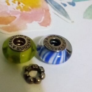 Pandora Retired Charms Set of three